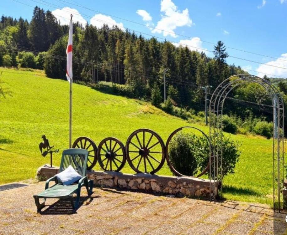 Doppelzimmer Waldblick Sonnenbühl Exteriör bild