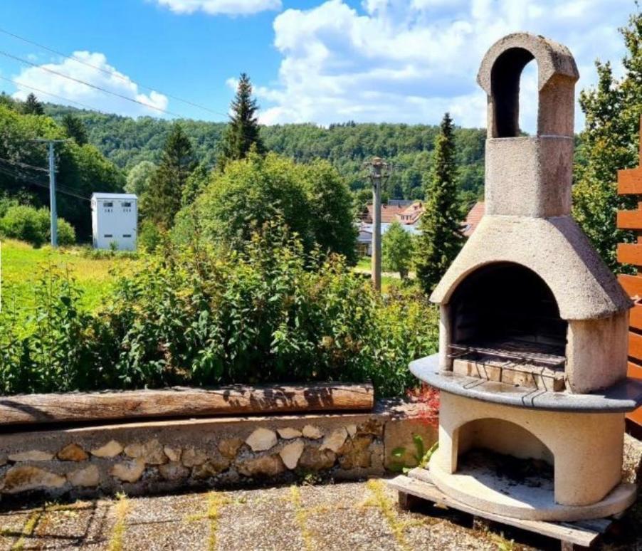 Doppelzimmer Waldblick Sonnenbühl Exteriör bild